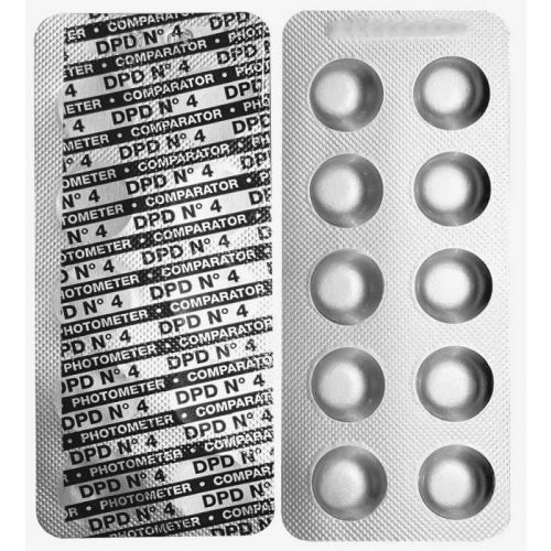 Foto - Náhradní tablety do testeru pro měření aktivního kyslíku (O2) DPD No. 4 - WaterID