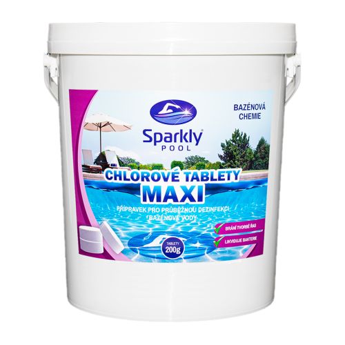 Chlorové tablety do bazénu MAXI 15 kg