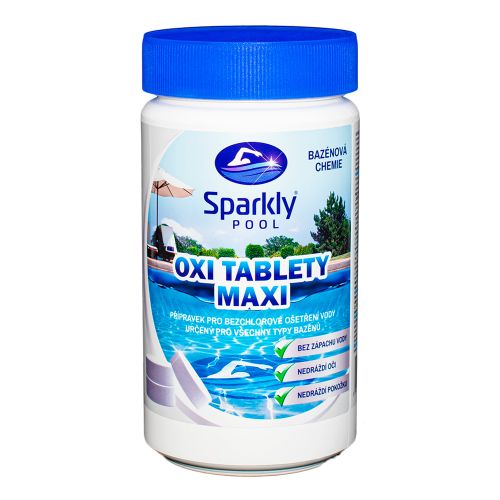 Oxi kyslíkové tablety do bazénu MAXI 200 g 1 kg