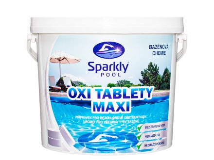 Foto - Oxi kyslíkové tablety do bazénu MAXI 200 g 3 kg